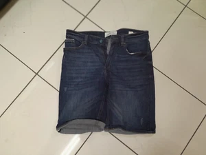 springfield kurze hose jeans blau w32 kurzehose 1 mal getragen - Bild 1 von 3
