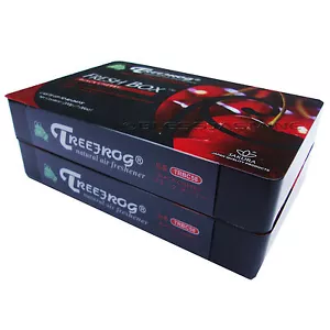 2 PACK- TREEFROG FRESH BOX ( XTREME FRESH) BLACK CHERRY SCENT JDM AIR FRESHENER - Picture 1 of 5