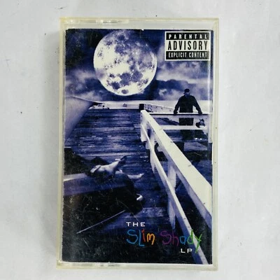 The Slim Shady LP Eminem Aftermath Interscope 1999 Cassette Tape - Image 1 of 4
