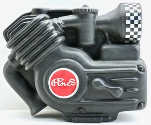 1970s Pines Traffic Control Motorcycle Engine Plastic Power Wheels Motor Cycle   - Picture 1 of 8