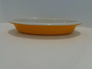 Le Creuset France Oval Baker Au Gratin Sunflower Yellow - Picture 1 of 3