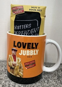 NEW Only Fools and Horses Mug & Socks Memorabilia set Collectors sitcom Del Boy - Picture 1 of 6