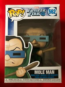 Marvel Pop Vinyl Mole Man Fantastic Four Figure #562 New In Box 768D