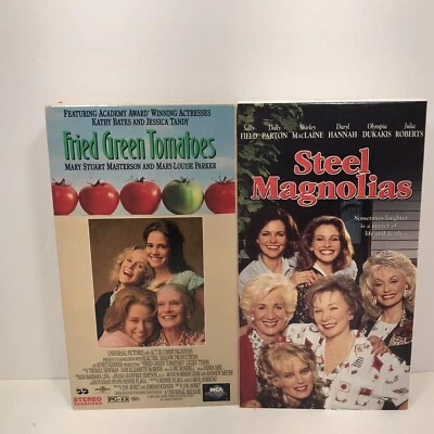 VHS Fried Green Tomatoes Steel Magnolias Kathy Bates Dolly Parton Julia Roberts Foto 1 de 3