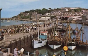 (az24) The Pier Brixham - Devon Postcard - Picture 1 of 2