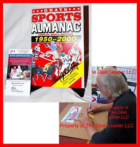 🏫🔥 Christopher Lloyd Back To The Future 2 Signed Grays Sports Almanac JSA PSA - Picture 1 of 13