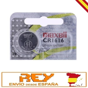 Pila Boton MAXELL CR1616 3V Tipo Botón Litio Blister Nuevo Gran Calidad b56 vr - Imagen 1 de 8