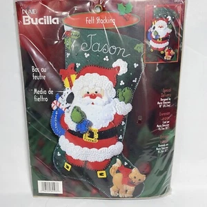 Kit Applique Calza Feltro Bucilla CONSEGNA SPECIALE 84593 NUOVO Maria Stanziani - Foto 1 di 6