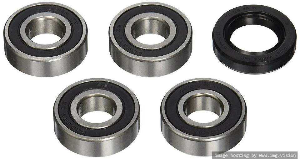 Rodamientos de rueda trasera Pivot Works PWRK-Y46-000 1979 Yamaha IT250 garantía de por vida Foto 1 de 4