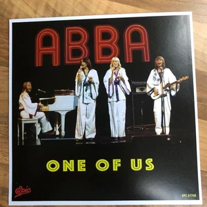 ABBA One of Us      Pop 45 7" Vinyl Single record with unique Sleeve - Picture 1 of 7