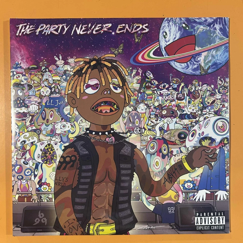 Juice Wrld The Party Never Ends Explicit Content (Coal Colored Vinyl) (2 Lp's)