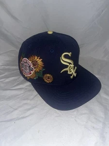 Chicago White Sox Comiskey Park 1917 World Series Patch Baseball Snapback Hat - Bild 1 von 4