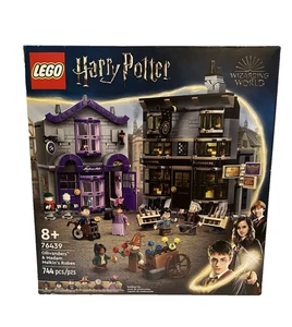 NEW LEGO Harry Potter Diagon Alley Ollivanders & Madam Malkin's Robes 76439 - Picture 1 of 3