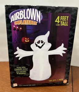 4 Feet Tall White Ghost - Airblown Inflatable Halloween Gemmy 2006 - Picture 1 of 8
