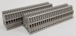 50 Sprecher+Schuh V7-W4 Terminal Block Feed-Thru 2 Position Gray 22-10 AWG NEW - Picture 1 of 7