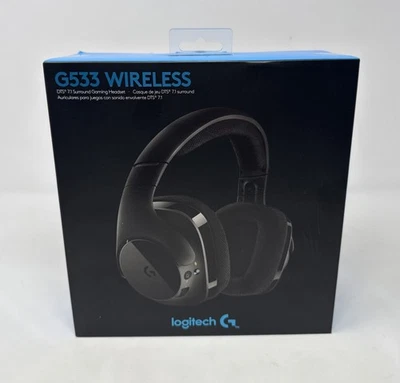 NEW - Logitech G533 Wireless DTS 7.1 Surround Gaming Headset - (981-000632) - Image 1 of 4