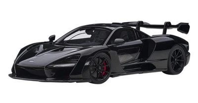 Nuova AUTOart 1/18 McLaren Senna nera completa Mini Car 76076 [Sagawa Express] - Immagine 1 di 4