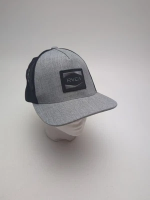 RVCA  Hat Snap Back "Mid Fit" Heather Gray - Image 1 of 4