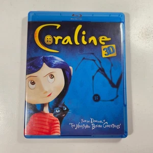 Coraline 3D (Blu-ray/DVD, 2011, 2-Disc Set, Canadian) - Foto 1 di 3