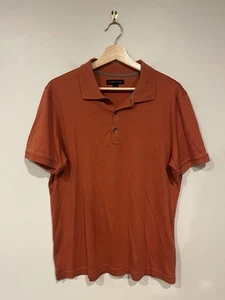 Banana Republic Men’s Short Sleeve Polo Shirt Orange Large L - Picture 1 of 3