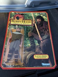 Robin Hood Príncipe de los Ladrones Little John con Quarterstaff Kenner 1991 de colección - Imagen 1 de 2