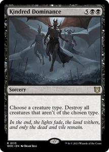 Kindred Dominance - Heavy Play MTG Commander: Wilds of Eldraine - Picture 1 of 1