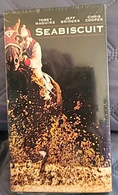 BRAND NEW Seabiscuit (VHS; 2003) Tobey Maguire RARE Sealed  - Image 1 of 4