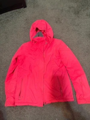 roxy ski coat size 14 youth or adult small hot pink great condition - Image 1 of 3