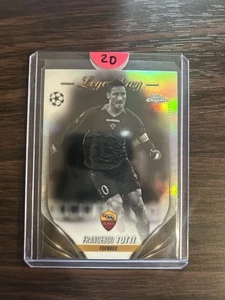 2023-24 Topps Chrome UEFA CC Legendary Variation Francesco Totti #128 - Picture 1 of 2