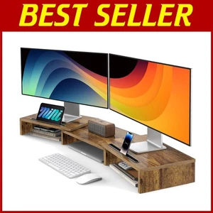Desktop Shelf Organizer for Computer and Laptop - Picture 1 of 9