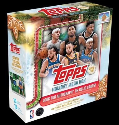 🔥🔥2025-26 Topps Basketball Holiday Mega Box   (Sealed)   🔥🔥 - Image 1 of 2