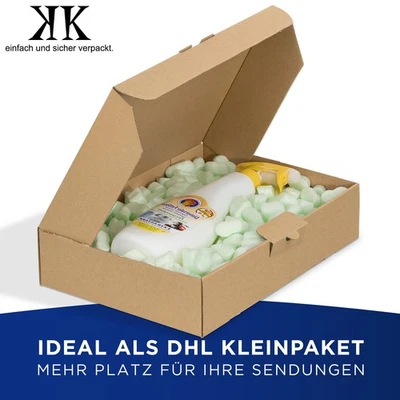 KK VERPACKUNGEN DHL Kleinpaket 350 x 250 x 80 mm Faltschachteln Versandkartons Kartons Höhe 8 cm