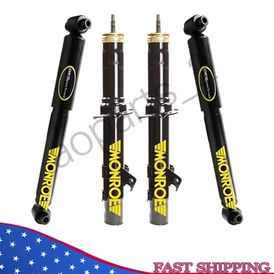 Conjunto de puntales amortiguadores delanteros traseros Monroe para Ford Fusion 2006 2007 2008 2009 Foto 1 de 4