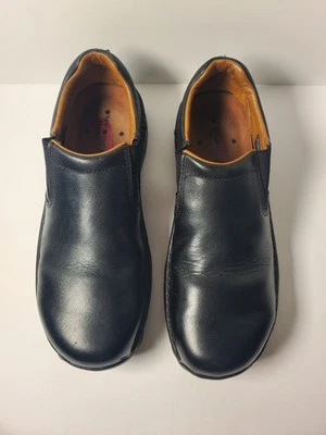 Redwing Mens Steel Toe Slip On Shoes Black Leather Size 8.5 D - Image 1 of 4