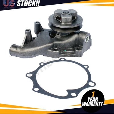 Bomba de agua de refrigeración del motor para Ford F-700 B-700 F-600 1991-93 F-800 L6 6,6 L 7,8 L Foto 1 de 4