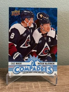 2025-26 Upper Deck Series 1 Compadres Speckle Makar MacKinnon #CM-10 Avalanche - Picture 1 of 2