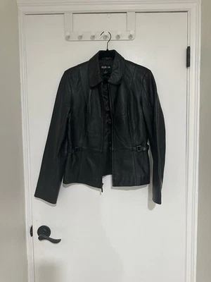 Chaqueta de cuero para mujer Style & Co Foto 1 de 4