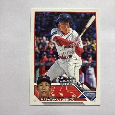 ✨2023 Topps Update Series - Rookie Debut Masataka Yoshida #US5 (RC) - Image 1 of 2