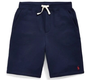 NEU Neu mit Etikett Ralph Lauren Polo Jungen blau Sommer Baumwollmischung Fleece Shorts GRÖSSE 6 $ 35 - Bild 1 von 2
