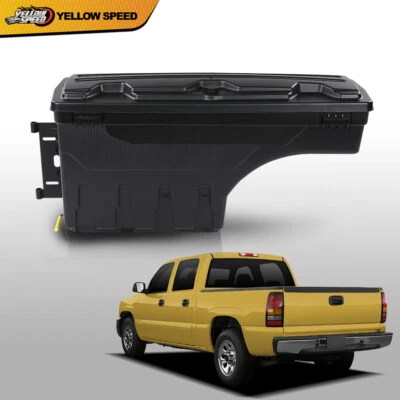 Caja de almacenamiento de caja de camioneta apta para 99-07 Chevy Silverado y GMC Sierra 1500 2500 3500 Foto 1 de 4