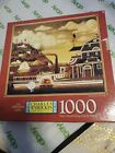 Charles Wysocki's FAIRHAVEN IN THE FALL 1000 Piece Puzzle 1999 vtg.EUC
