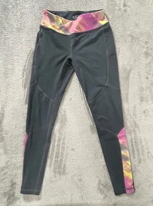 Oakley Reversible Leggings Women's XS Gray Skinny Athletic Cropped Workout 26x26 - Picture 1 of 16