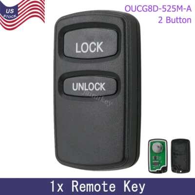 Controle remoto de entrada sem chave para 2003 2004 2005 2006 Mitsubishi Outlander chaveiro de carro 2B - Imagem 1 de 4