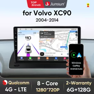 DAB+ 128GB Für Volvo XC90 2004-2014 Android 13 Autoradio Carplay GPS NAVI WIFL - Bild 1 von 13