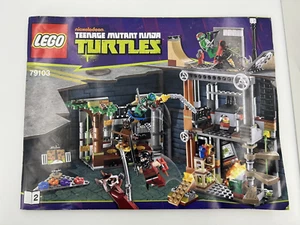 Teenage Mutant Ninja Turtles 79193 Lego nur Anleitung - Bild 1 von 2