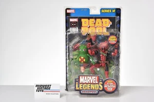 MARVEL LEGENDS Series VI 6 DEADPOOL Action Figure w DOOP & Comic - Picture 1 of 4