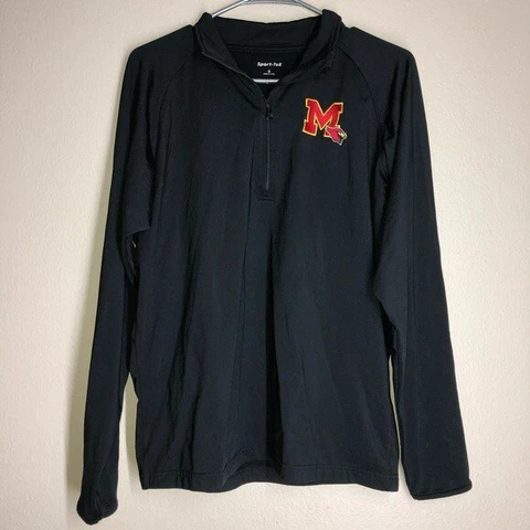MLB St Louis Cardinals Black 3/4 Zip Jacket Men's Small Cover