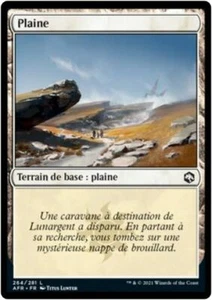 MTG Magic AFR FOIL - Plains/Plaine, #264, French/VF - Picture 1 of 1