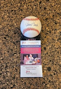 Johnny Bench HOF Cincinnati Reds MLB Signed Autographed ROMLB JSA COA - Picture 1 of 4