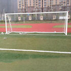 Football Net Full Size 24 x 8ft 7.3x2.4m Match Soccer Goal training 800.NS